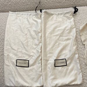 Gucci Cream Storage Bags